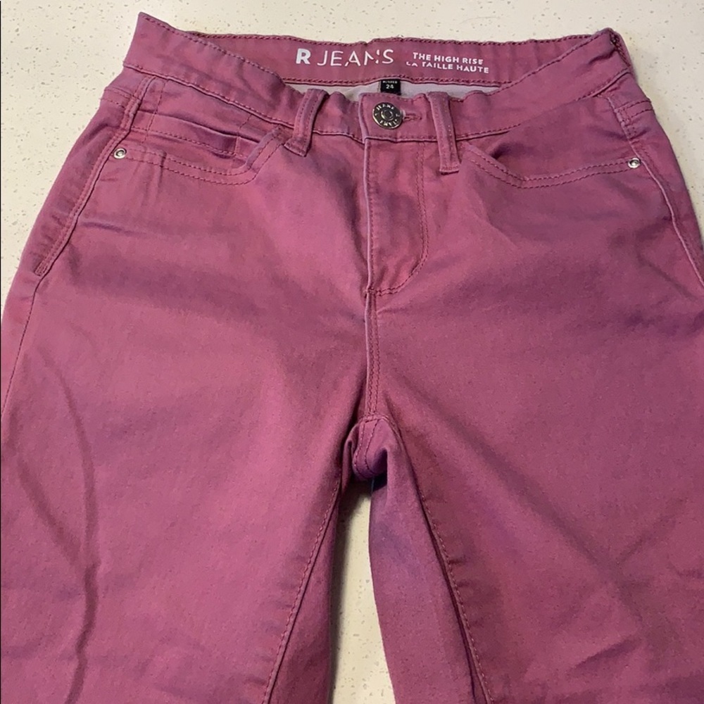 New purple capris